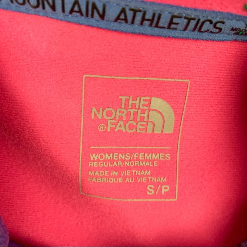 The North Face Dynamix Blue Hoodie Hooded Fleece Women's Small Outdoors Active - Picture 5 of 6